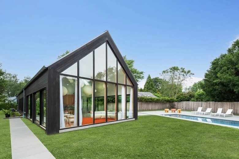 East Hampton Japandi Retreat with Heated Pool and Sauna - East Hampton, New York