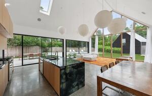 East Hampton Japandi Retreat with Heated Pool and Sauna - East Hampton, New York