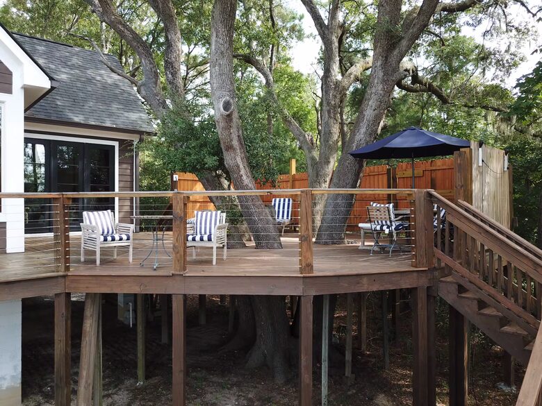 Lowcountry Treehouse Retreat Overlooking the Marsh - Johns Island, South Carolina