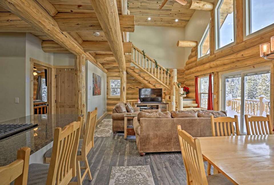 Log-Style Mountain Escape Minutes from Breckenridge Slopes - Breckenridge, Colorado