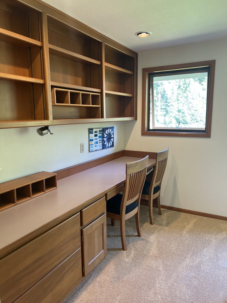 Desk Work space on 2nd floor