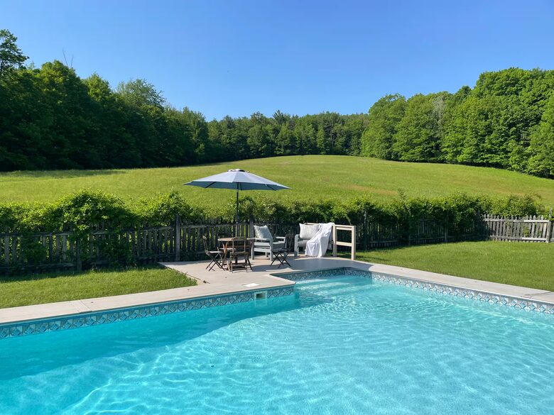 Berkshires Estate on 100 Acres with Heated Pool and Sauna - Canaan, New York