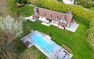Seventeenth Century Norman Country House with Private Pool - Englesqueville-en-Auge, France
