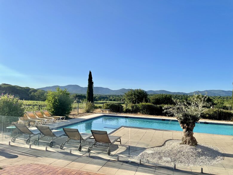 Provençal Vineyard Villa with Private Pool and Tennis Court - Vidauban, France