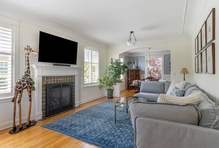 Art-Filled West Seattle Craftsman with Skyline Views - Seattle, Washington