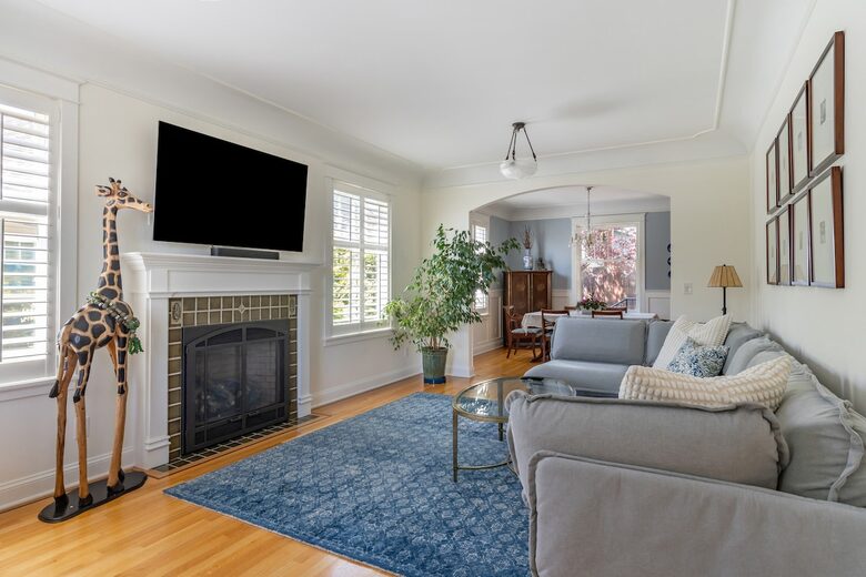 Art-Filled West Seattle Craftsman with Skyline Views - Seattle, Washington