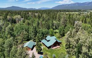 Montana Mountain Escape on Two Wooded Acres - Columbia Falls, Montana