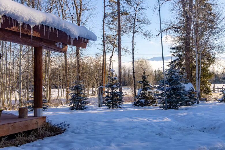 Montana Mountain Escape on Two Wooded Acres - Columbia Falls, Montana