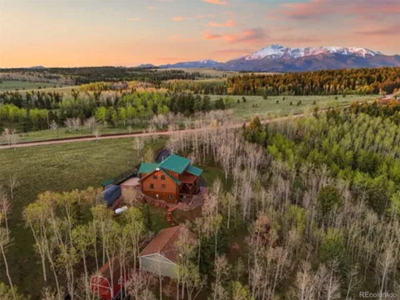 Colorado Mountain Cabin Overlooking Pikes Peak - Woodland Park, Colorado