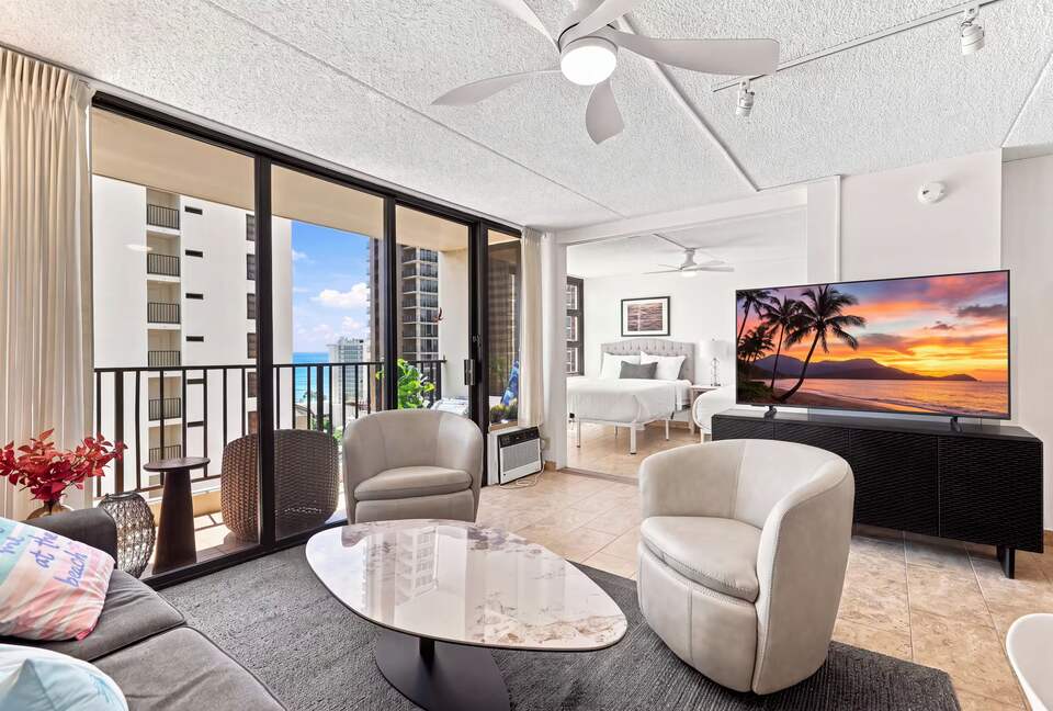 Waikiki Condo with Partial Ocean Views and Resort Amenities - Honolulu, Hawaii