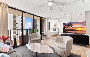 Waikiki Condo with Partial Ocean Views and Resort Amenities - Honolulu, Hawaii
