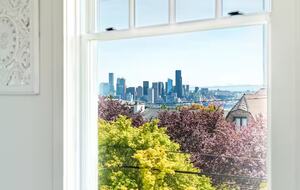 Art-Filled West Seattle Craftsman with Skyline Views - Seattle, Washington