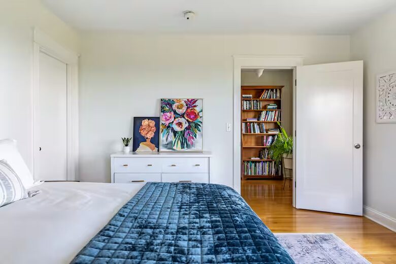 Art-Filled West Seattle Craftsman with Skyline Views - Seattle, Washington