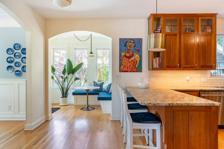 Art-Filled West Seattle Craftsman with Skyline Views - Seattle, Washington