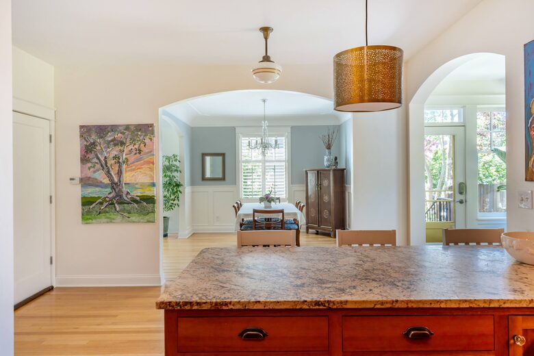 Art-Filled West Seattle Craftsman with Skyline Views - Seattle, Washington