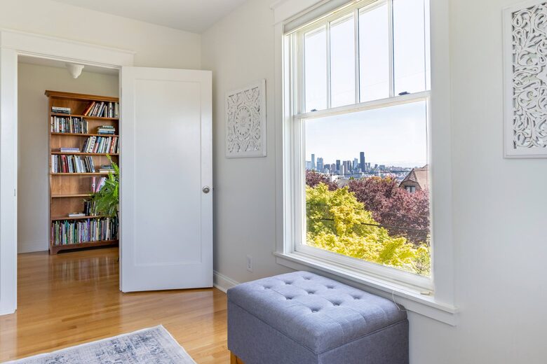 Art-Filled West Seattle Craftsman with Skyline Views - Seattle, Washington