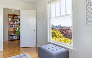 Art-Filled West Seattle Craftsman with Skyline Views - Seattle, Washington