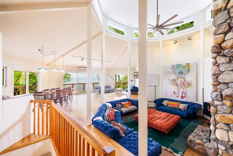 Secluded Long Island Sound Estate with Private Beach Path - Riverhead, New York