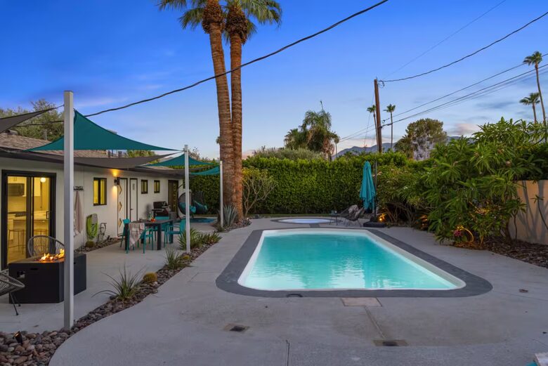 Palm Springs Mid-Century Retreat with Private Pool and Mountain Views - Palm Springs, California