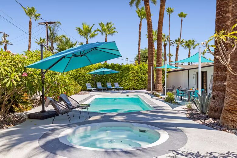 Palm Springs Mid-Century Retreat with Private Pool and Mountain Views - Palm Springs, California