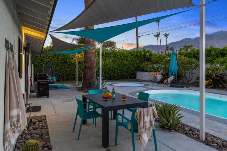 Palm Springs Mid-Century Retreat with Private Pool and Mountain Views - Palm Springs, California
