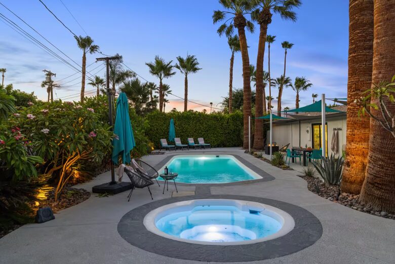 Palm Springs Mid-Century Retreat with Private Pool and Mountain Views - Palm Springs, California