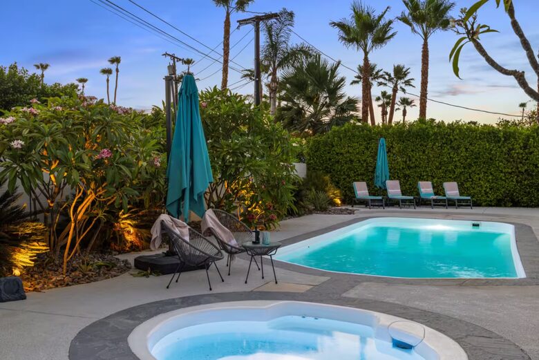 Palm Springs Mid-Century Retreat with Private Pool and Mountain Views - Palm Springs, California