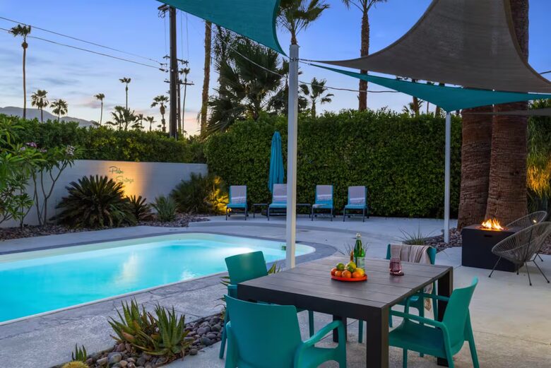 Palm Springs Mid-Century Retreat with Private Pool and Mountain Views - Palm Springs, California