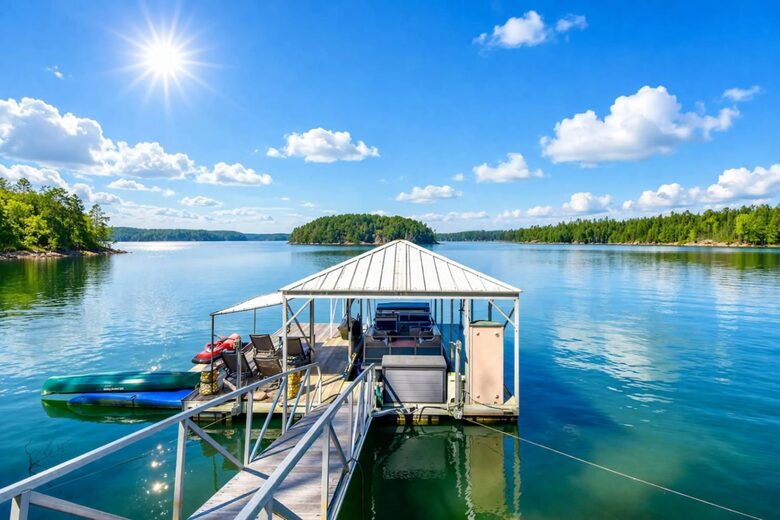 Waterfront Getaway with Private Dock on Lake Martin - Dadeville, Alabama