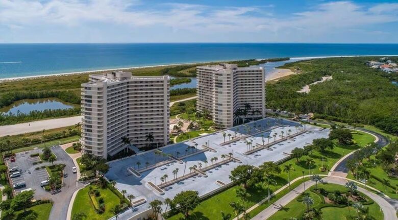 19th-Floor Beachfront Penthouse with Sweeping Gulf Views - Marco Island, Florida