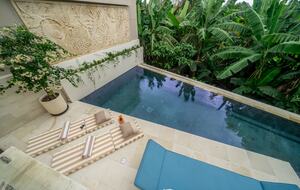 Canggu Ricefield Villa with Infinity Pool and Rooftop Lounge - Denpasar, Indonesia