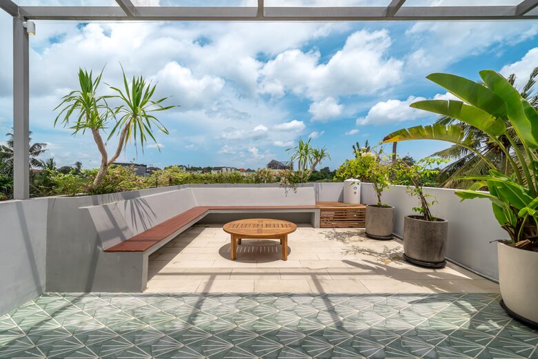 Canggu Ricefield Villa with Infinity Pool and Rooftop Lounge - Denpasar, Indonesia
