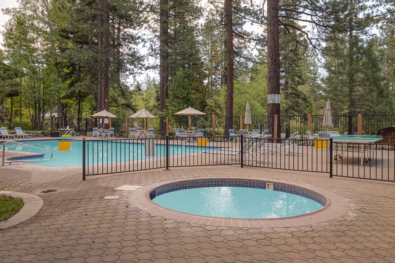 Kings Beach Retreat with Seasonal Pool and Forest Setting - Kings Beach, California