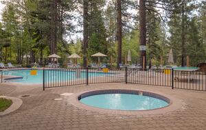 Kings Beach Retreat with Seasonal Pool and Forest Setting - Kings Beach, California