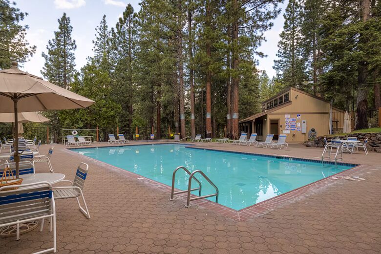 Kings Beach Retreat with Seasonal Pool and Forest Setting - Kings Beach, California