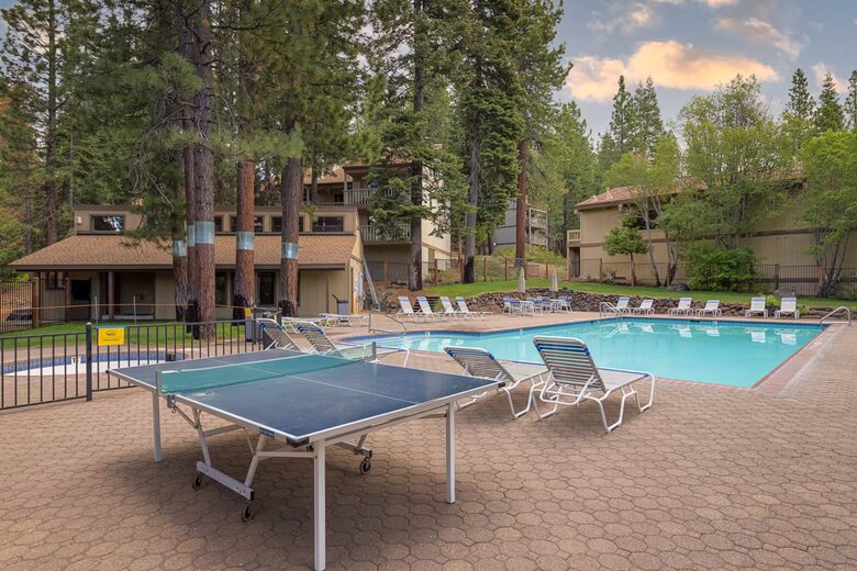 Kings Beach Retreat with Seasonal Pool and Forest Setting - Kings Beach, California