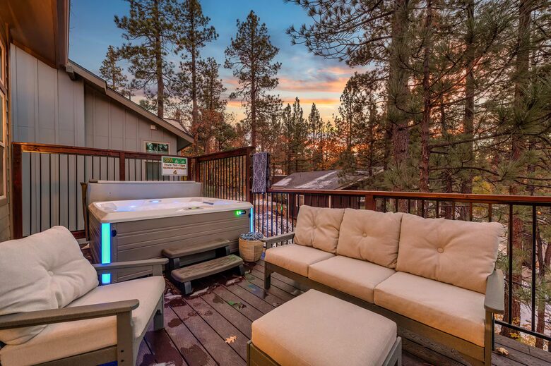 Custom-Built Big Bear Escape Steps from Alpine Slide - Big Bear, California