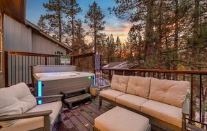 Custom-Built Big Bear Escape Steps from Alpine Slide - Big Bear, California