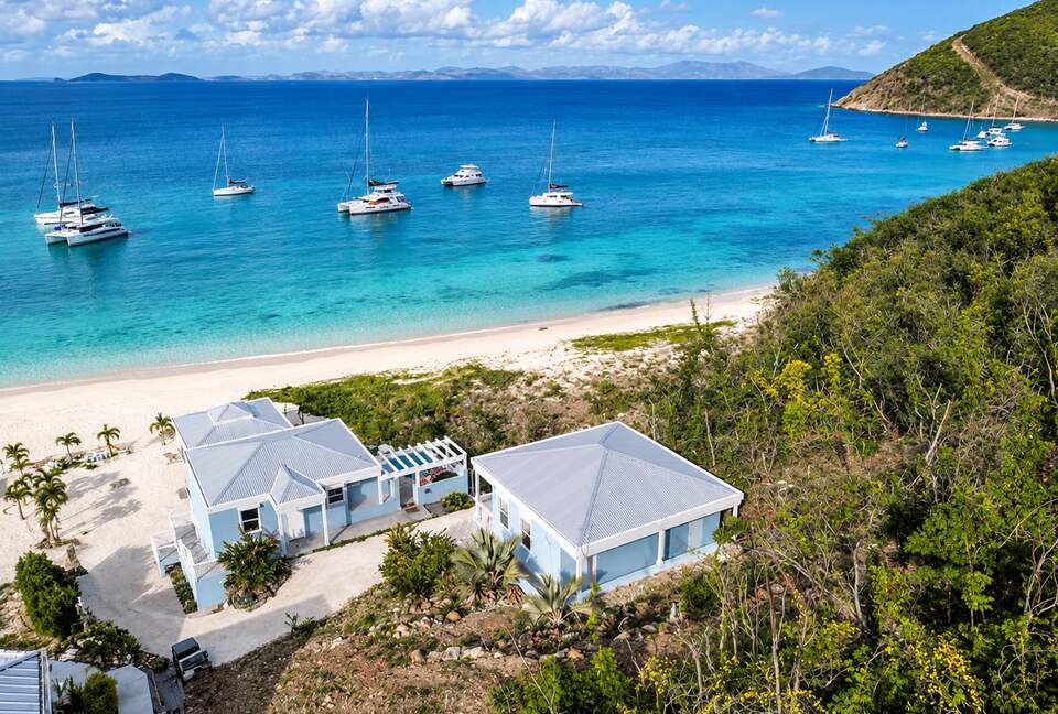 Tropical Beachfront Escape - Jost Van Dyke, Virgin Islands, British