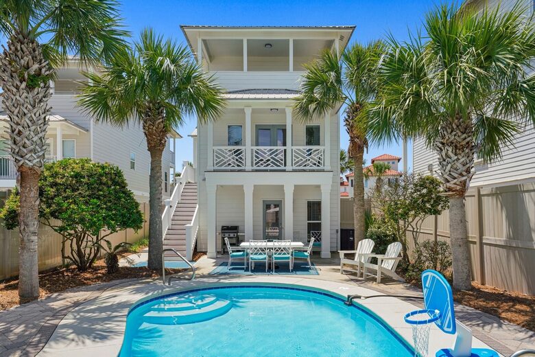 Santa Rosa Beach Escape with Private Pool Near Oyster Lake - Santa Rosa Beach, Florida