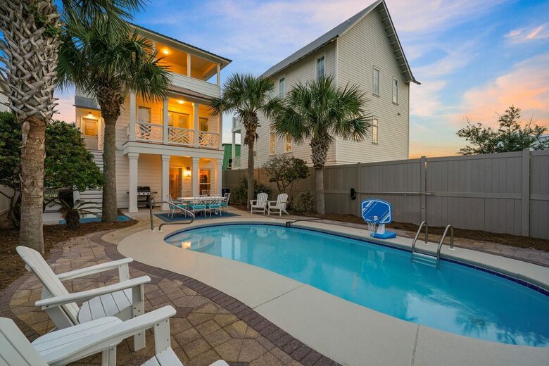 Santa Rosa Beach Escape with Private Pool Near Oyster Lake - Santa Rosa Beach, Florida