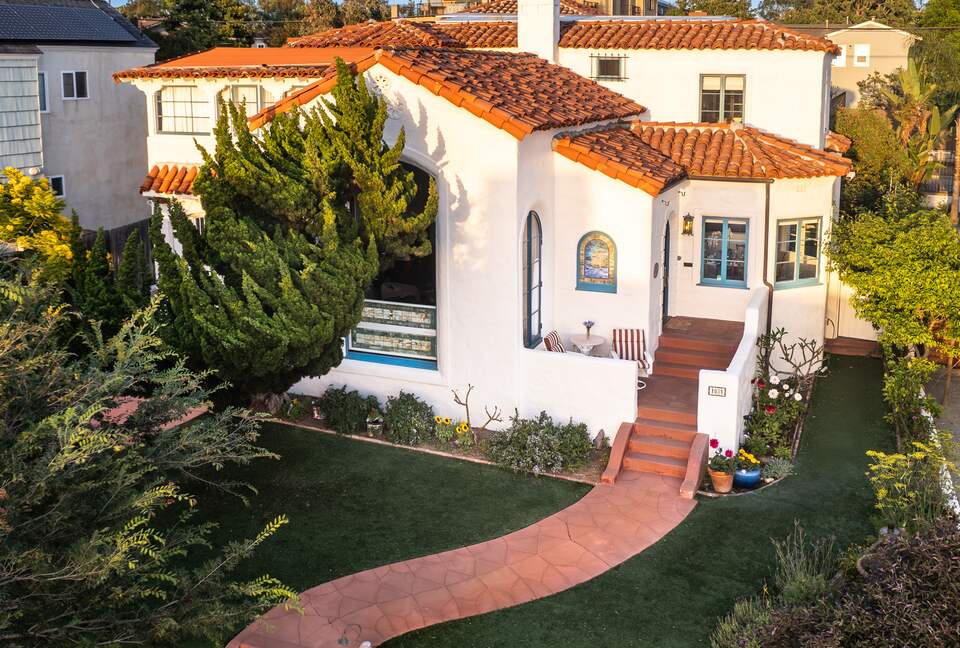 Mediterranean Point Loma Retreat with Ocean and Sunset Views - San Diego, California