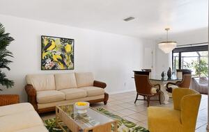 Tropical Retreat with Private Saltwater Pool & Putting Green - Cape Coral, Florida