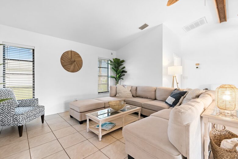 Tropical Retreat with Private Saltwater Pool & Putting Green - Cape Coral, Florida