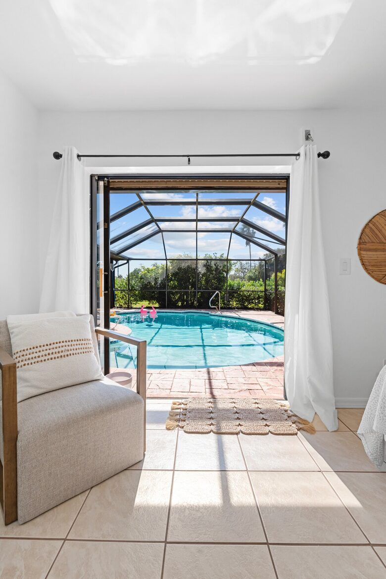 Tropical Retreat with Private Saltwater Pool & Putting Green - Cape Coral, Florida