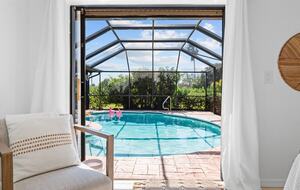 Tropical Retreat with Private Saltwater Pool & Putting Green - Cape Coral, Florida