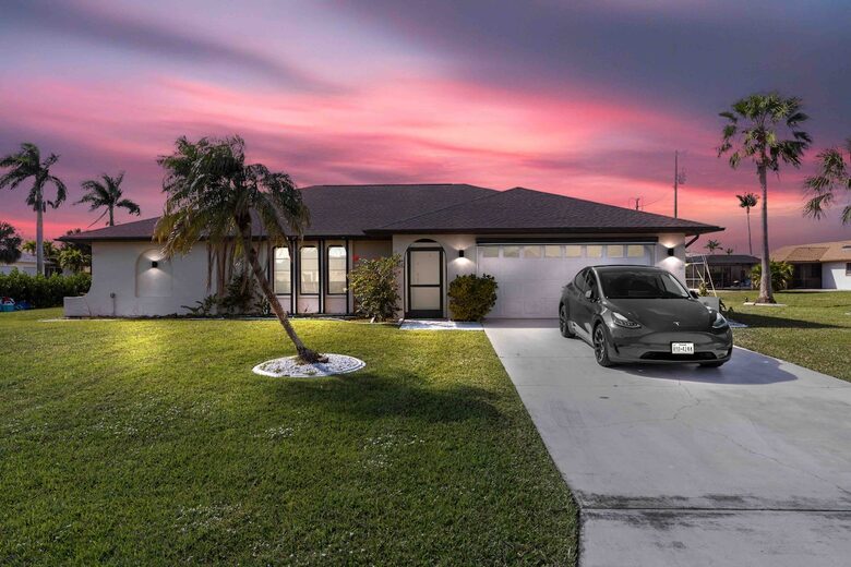 Tropical Retreat with Private Saltwater Pool & Putting Green - Cape Coral, Florida