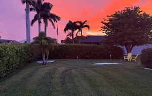 Tropical Retreat with Private Saltwater Pool & Putting Green - Cape Coral, Florida