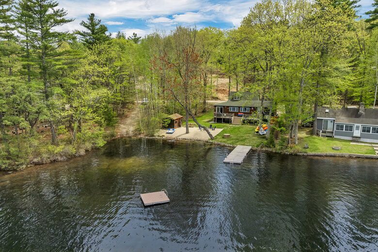 Relaxed East Wakefield Retreat Directly on Balch Lake - East Wakefield, New Hampshire