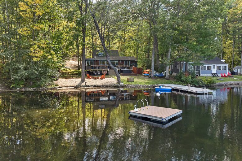 Relaxed East Wakefield Retreat Directly on Balch Lake - East Wakefield, New Hampshire